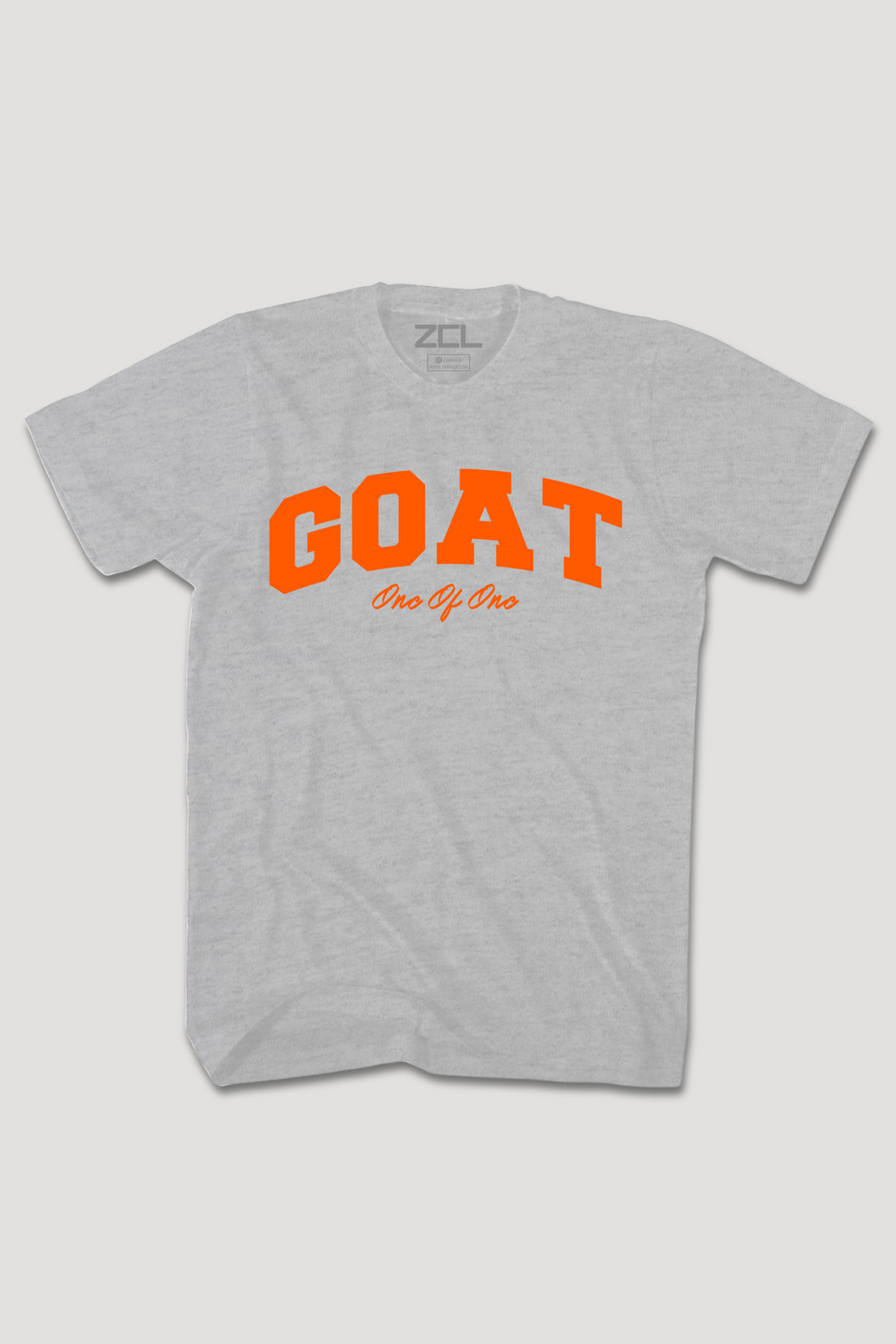 Premium Goat Tee (Orange Logo)