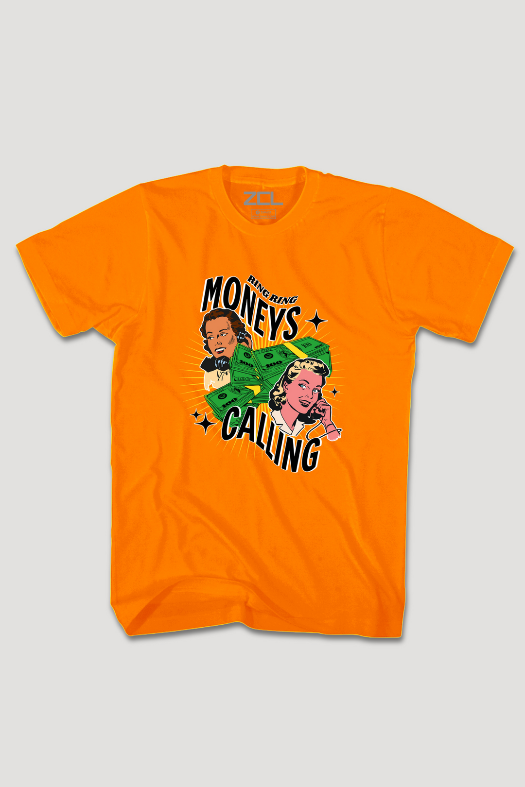 Moneys Calling Tee (Multi Color Logo)