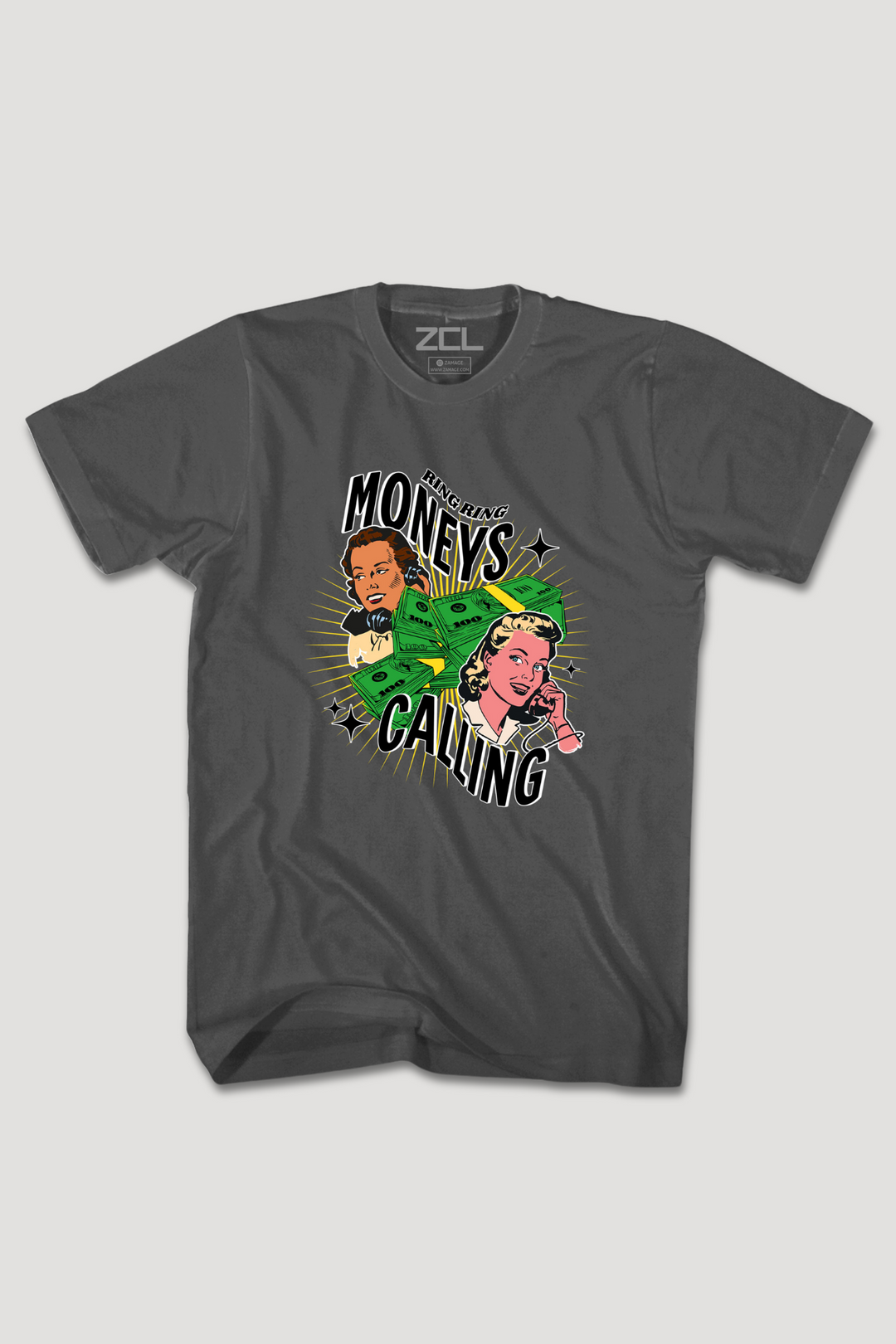 Moneys Calling Tee (Multi Color Logo)