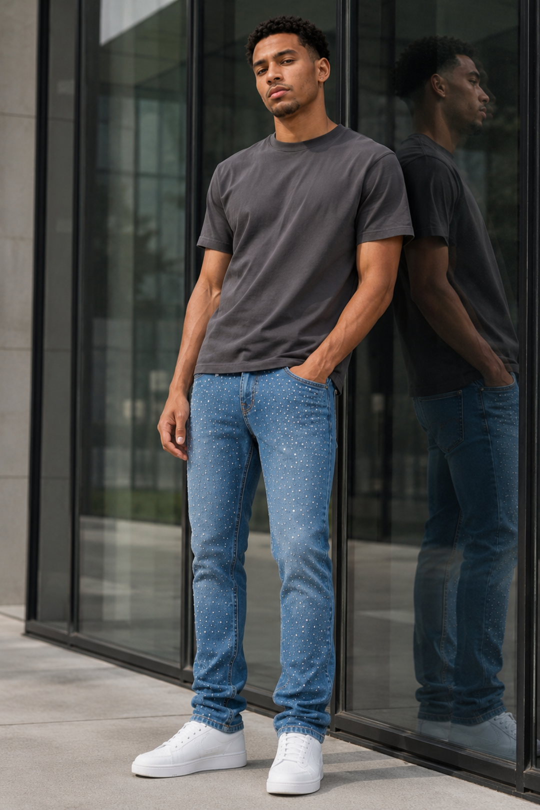 Stoned Out Denim (Blue) (RR5-159)
