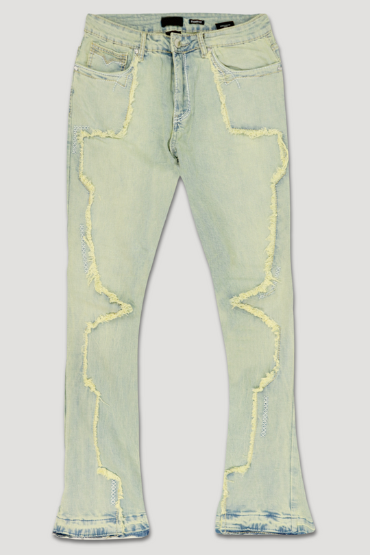 X'D Stitched Stacked Denim (Stone Wash) (M8265D)