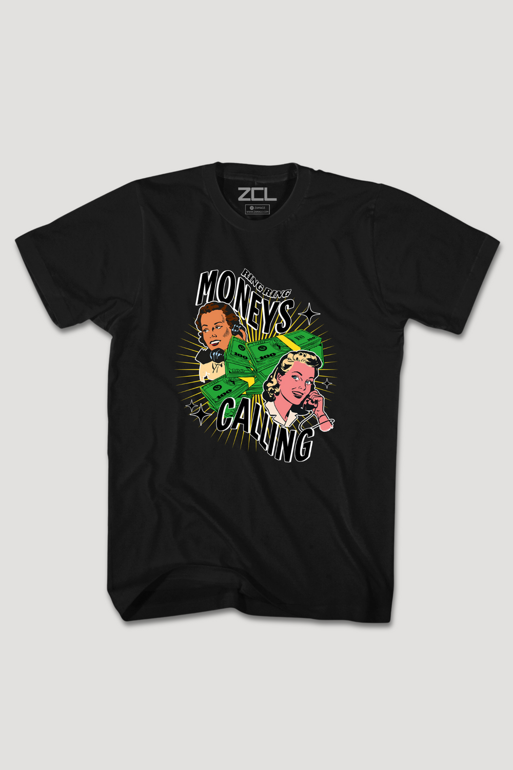 Moneys Calling Tee (Multi Color Logo)