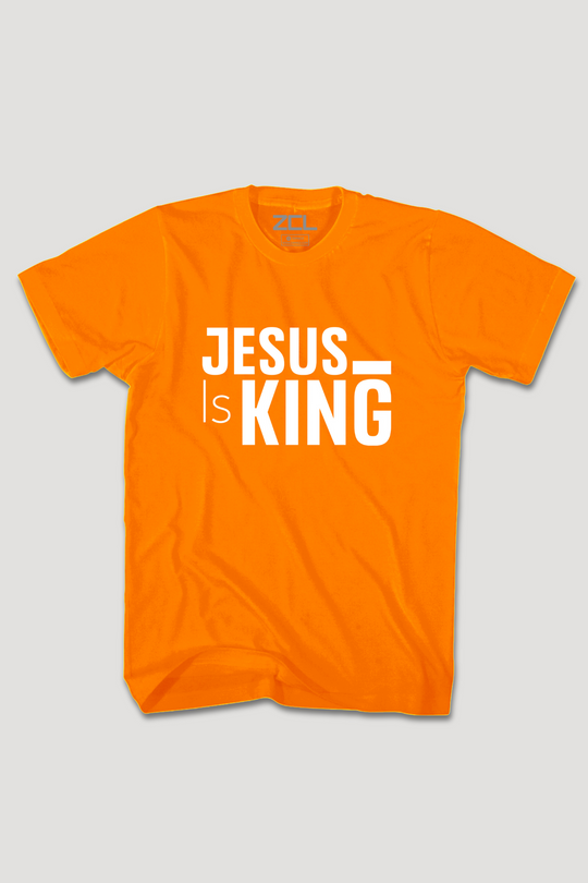 Jezus is Koning Tee (Wit Logo)