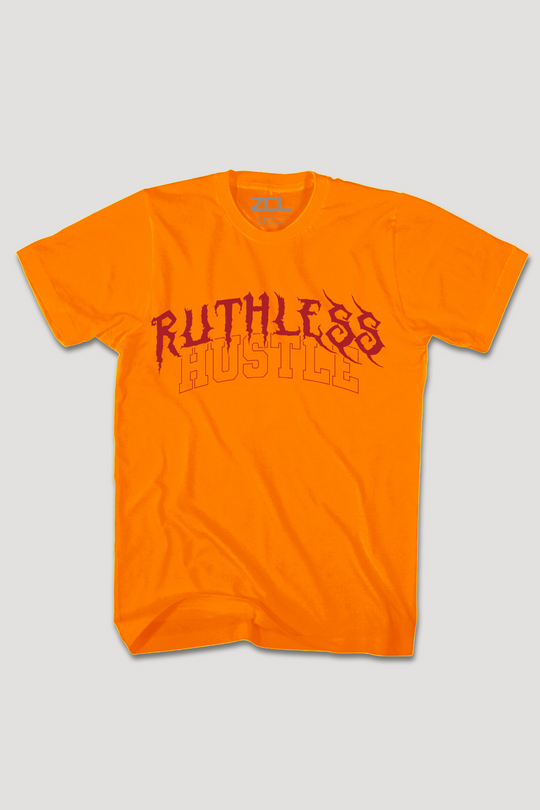 Ruthless Hustle Tee (Red Logo)