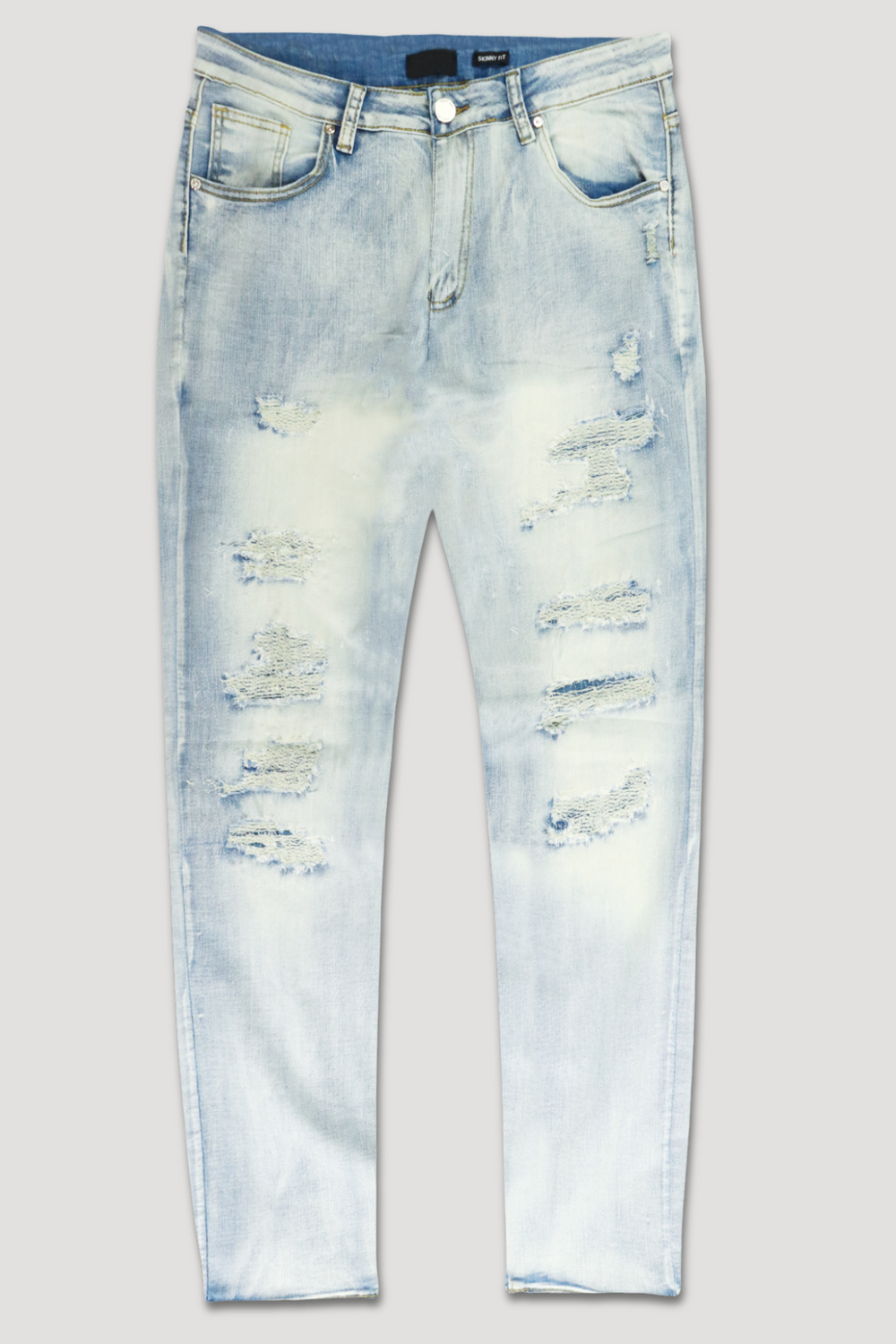 Veelzijdige denim (blauwe wassing)