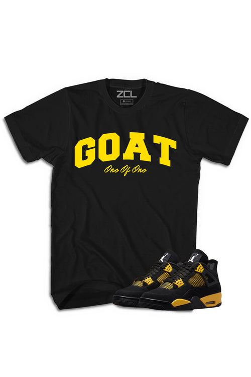 Goat Tee (Yellow Logo) - Zamage