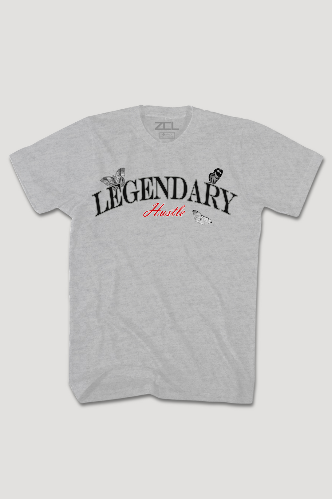 Legendary Tee "Air Jordan Hook Up"  Playoffs - Particle Grey