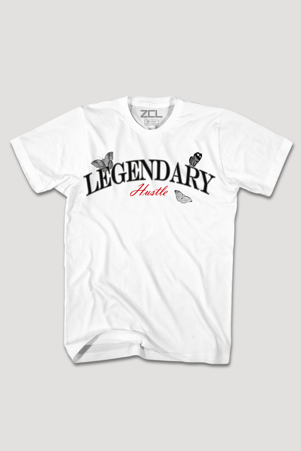 Legendary Tee "Air Jordan Hook Up"  Playoffs - Particle Grey