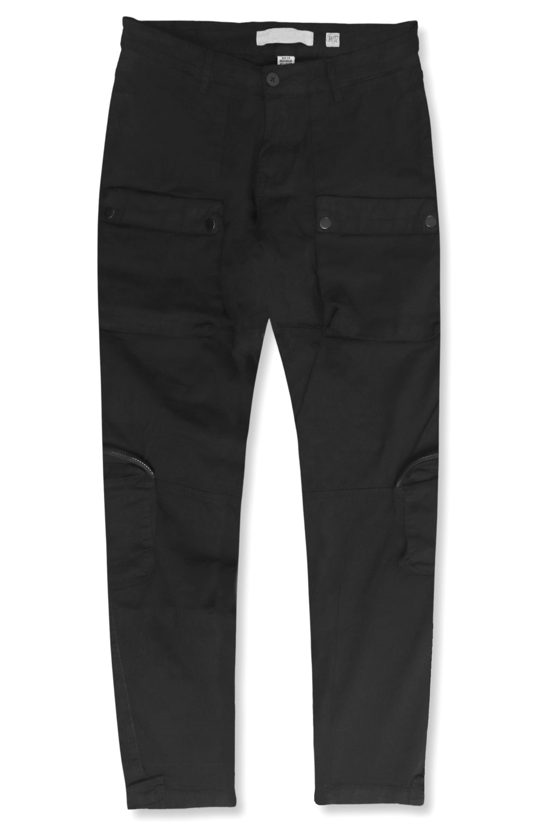 Black Out Cargo Denim (zwart)