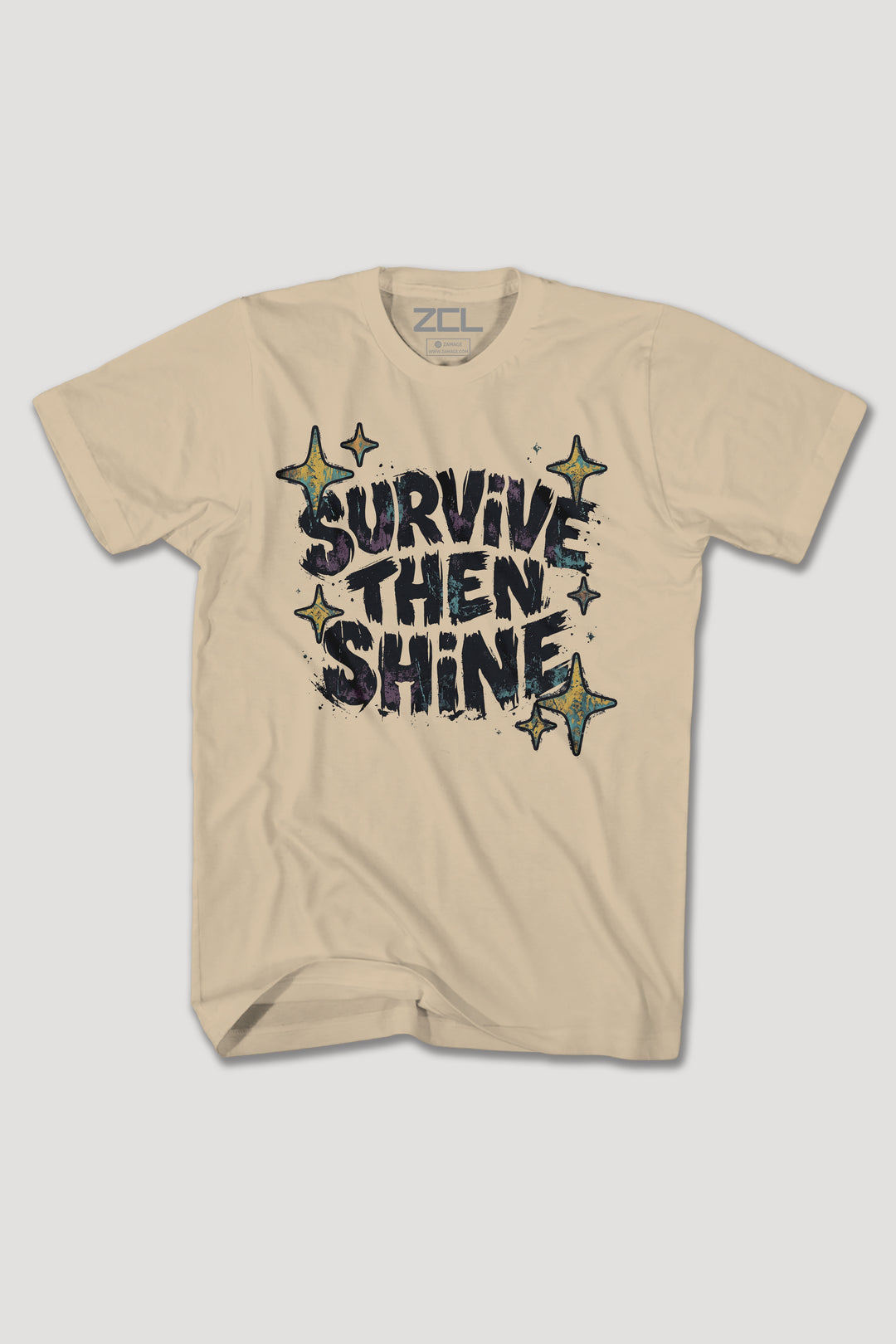 SRUVIVE THEN SHINE TEE