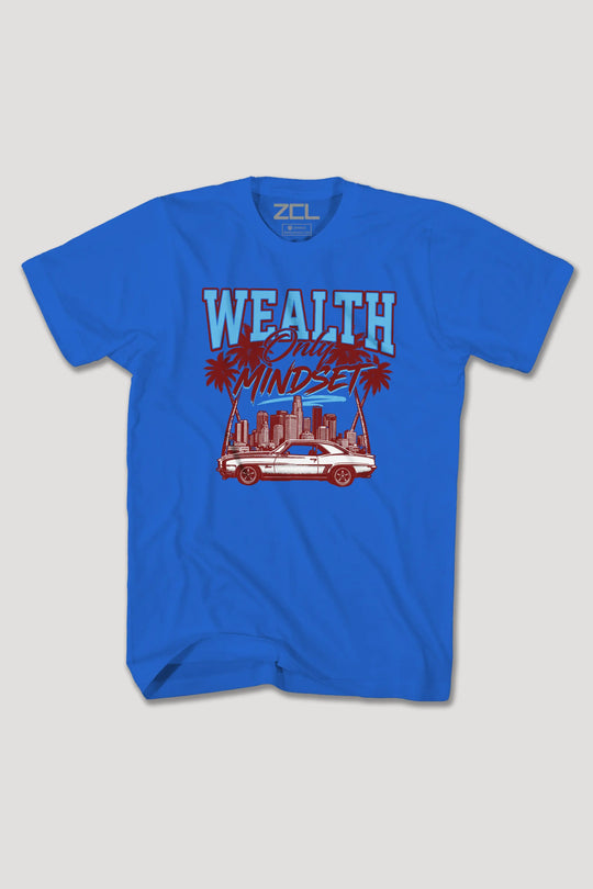WEALTH ONLY MINDSET TEE zc