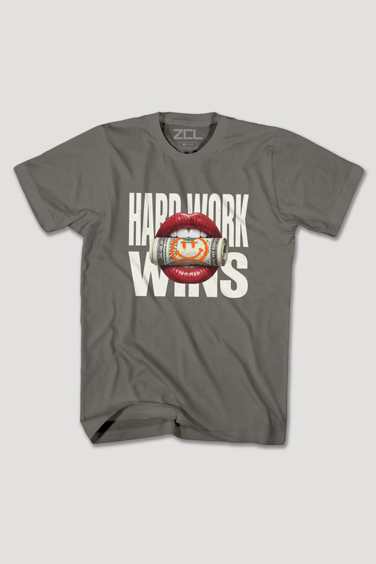 HARD WORK WINS TEE