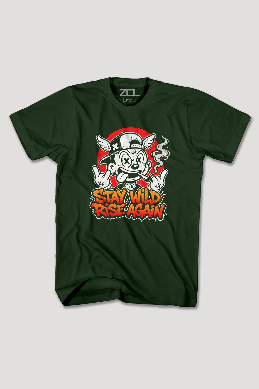 STAY WILD TEE zc