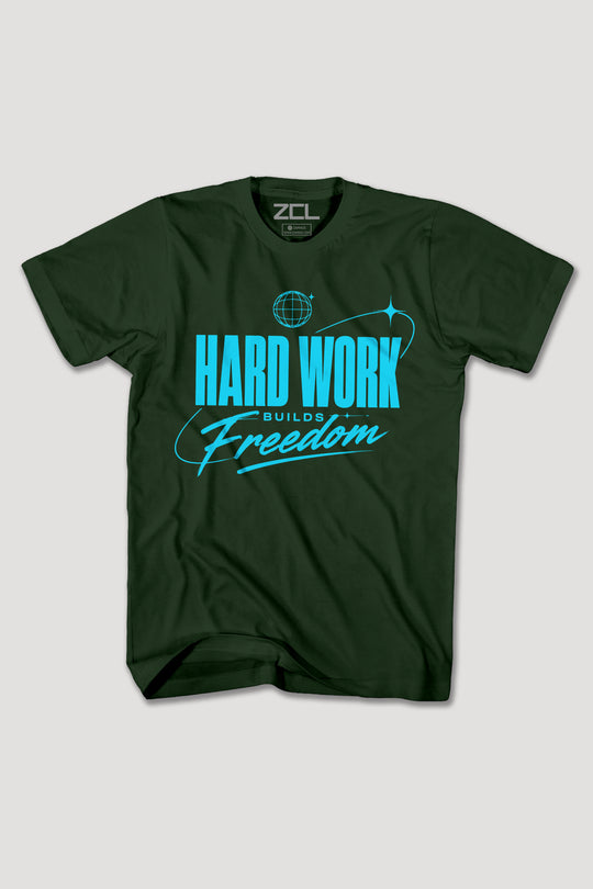 HARDWORK BUILDS FREEDOM TEE