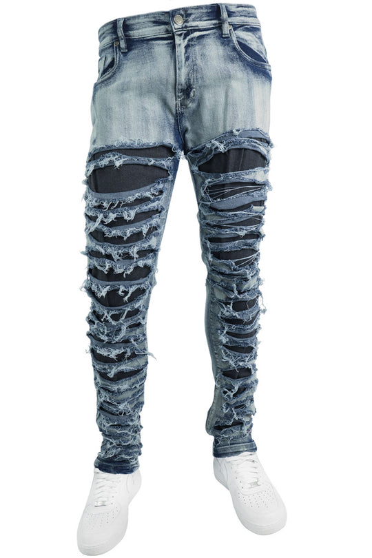 Midnight Rip Denim (Medium Blue)