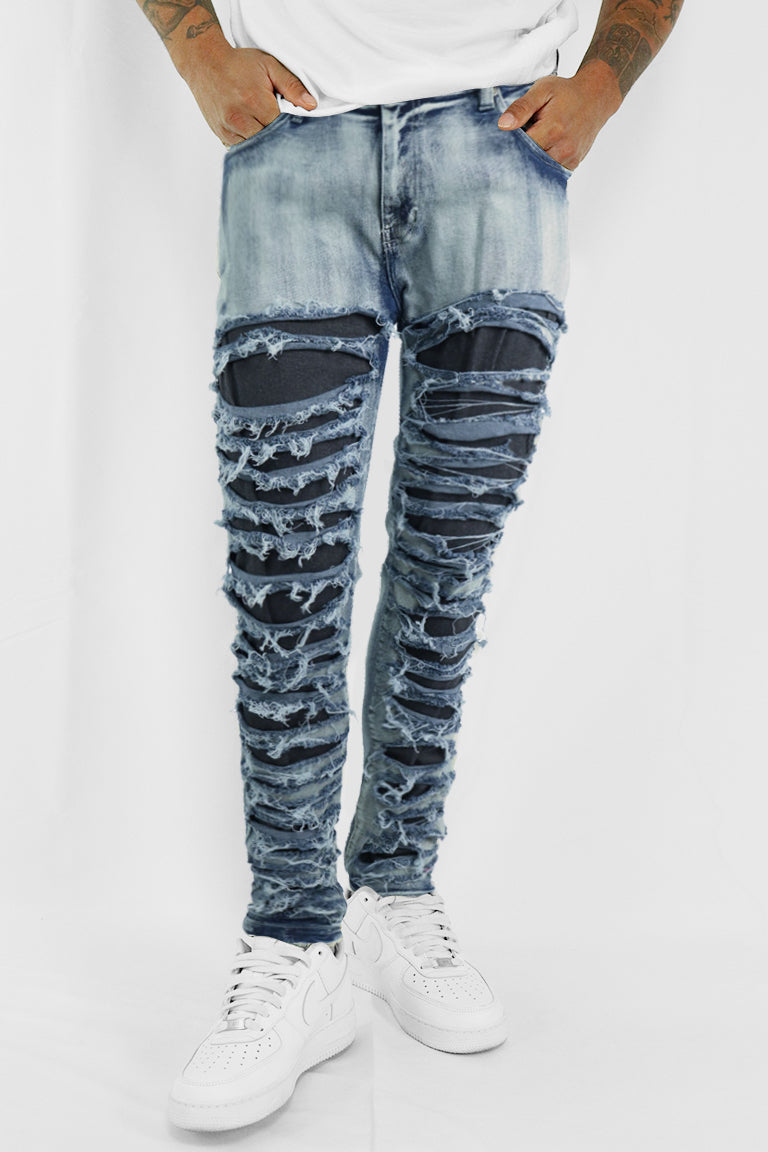 Midnight Rip Denim (Medium Blue)