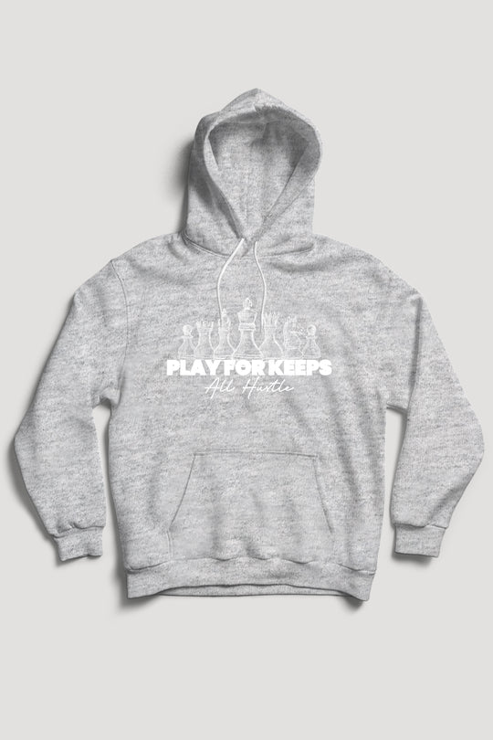 Play For Keeps Hoodie (White Logo)