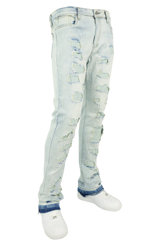 Apex Stacked Denim (bleekwassing)