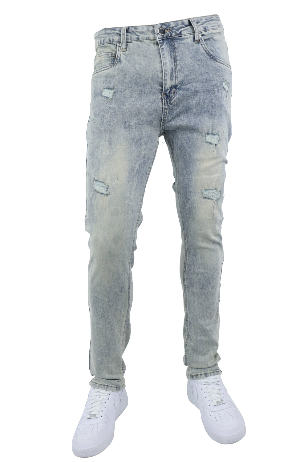 Distressed Denim (Bleach Wash) (M8344D)