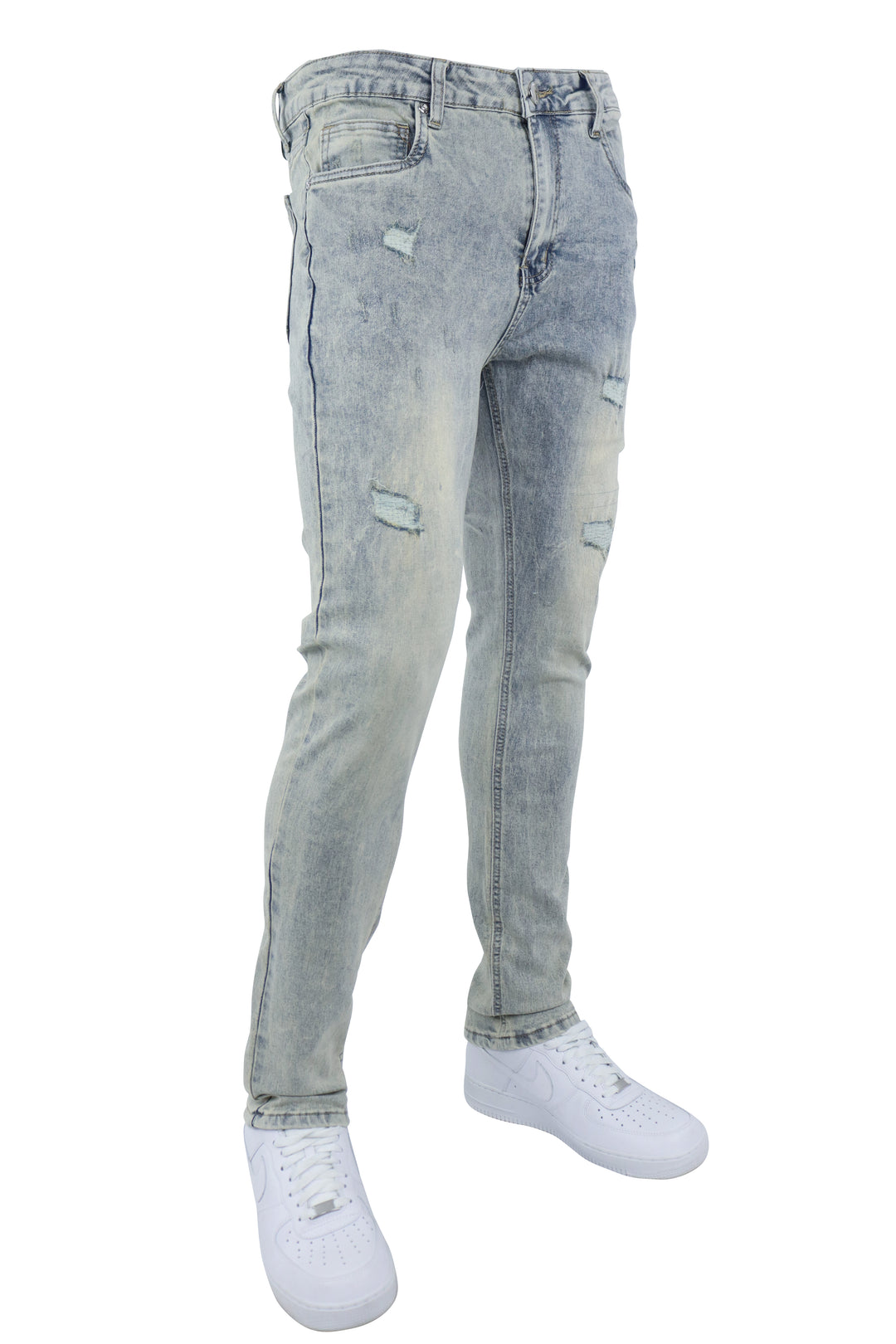 Distressed Denim (Bleach Wash) (M8344D)