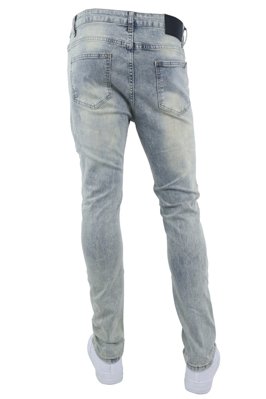Distressed Denim (Bleach Wash) (M8344D)