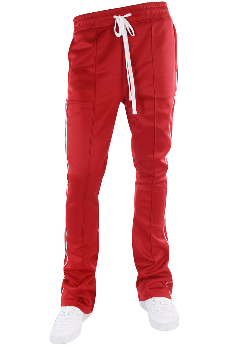 Stacked Track Pant (Red) - Zamage