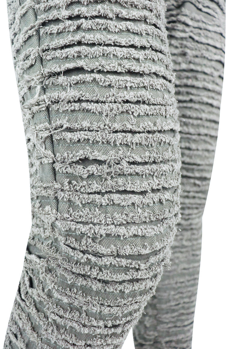 Alley Thread Stacked Denim (Grey) (M5785TA) - Zamage