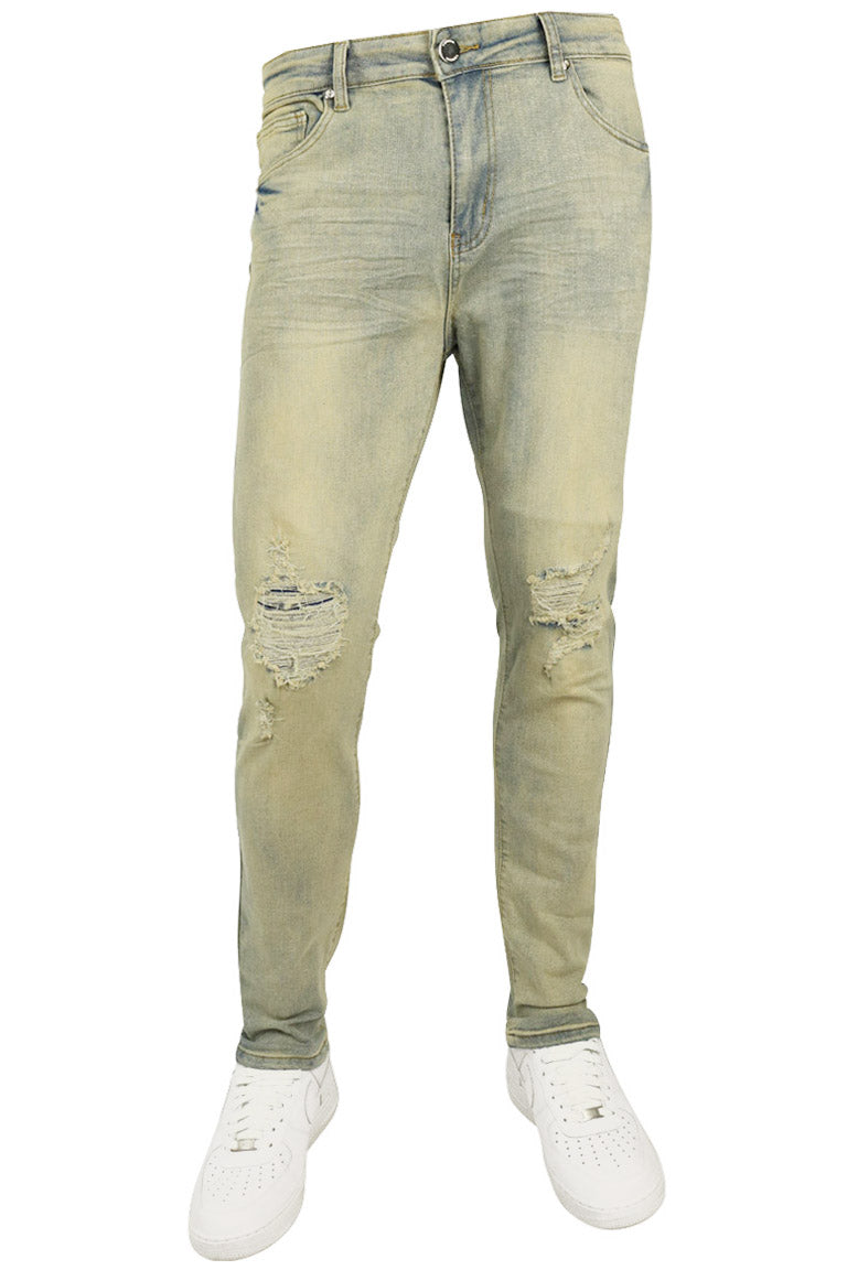 By Any Means Denim (Bleach Wash) (M5710D) - Zamage