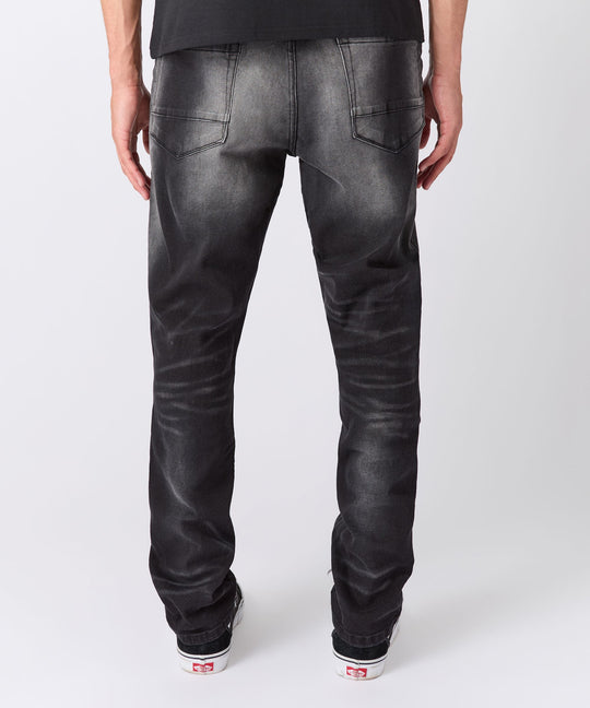 Bone Denim (Black Wash) (PK25-10)