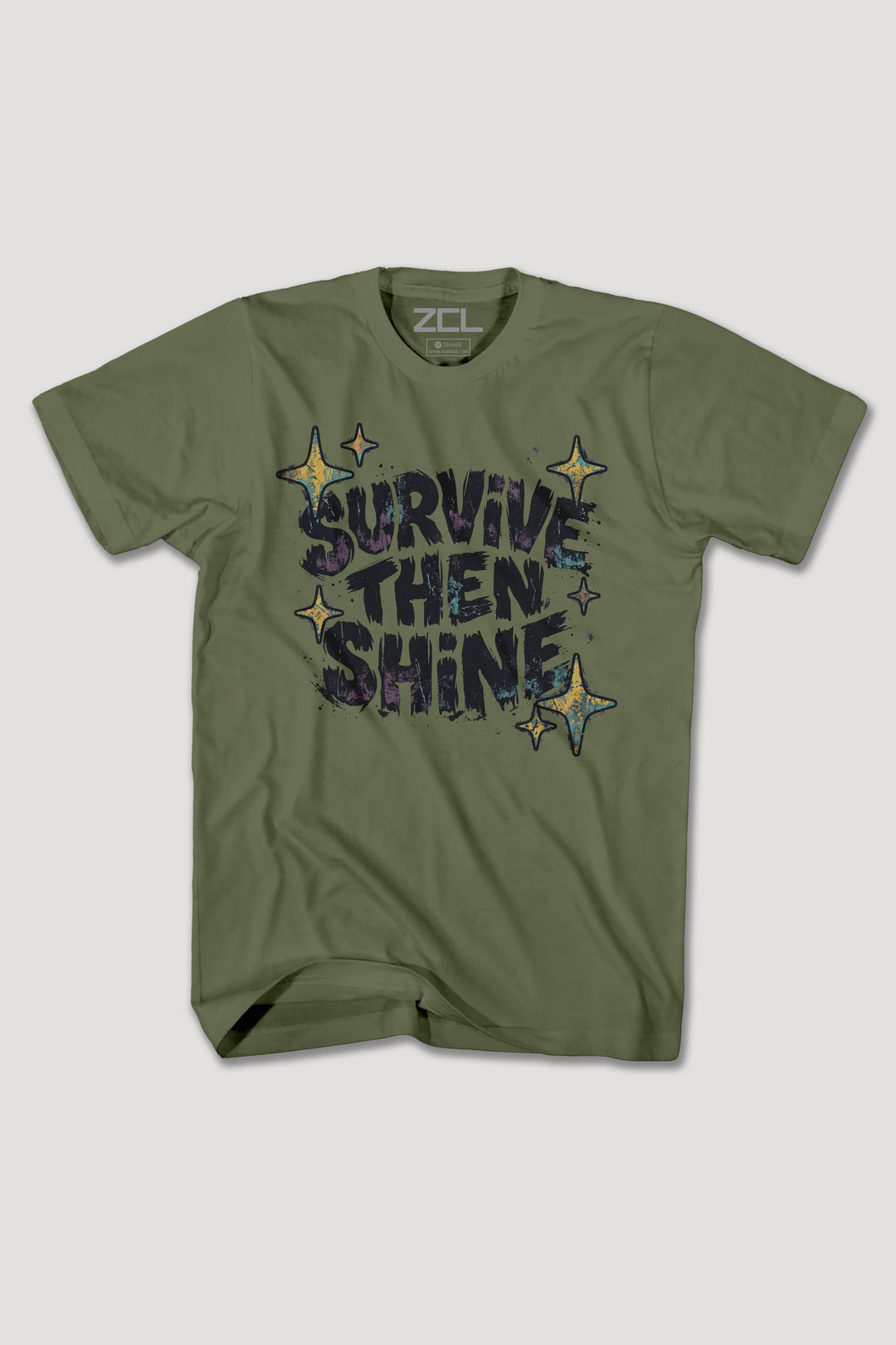 SRUVIVE THEN SHINE TEE
