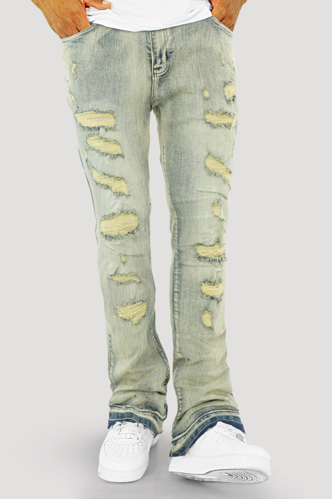 Vortex Stash Pocket Stacked Denim (Vintage Wash)