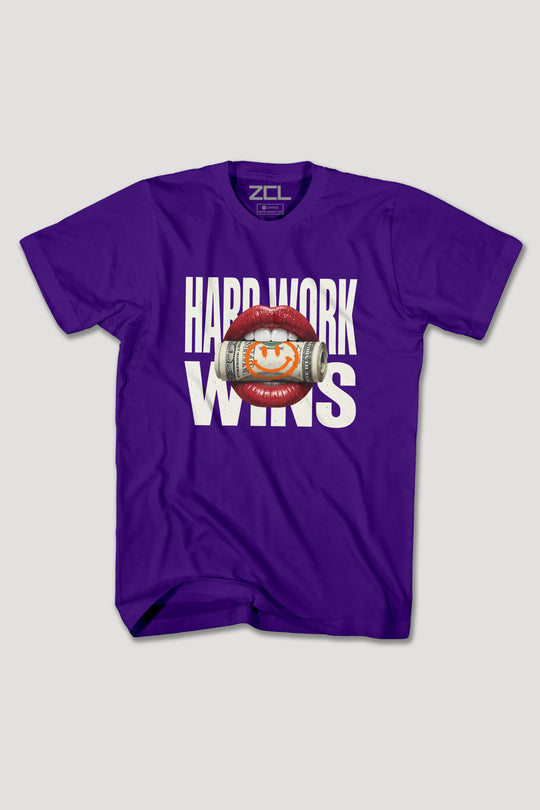 HARD WORK WINS TEE