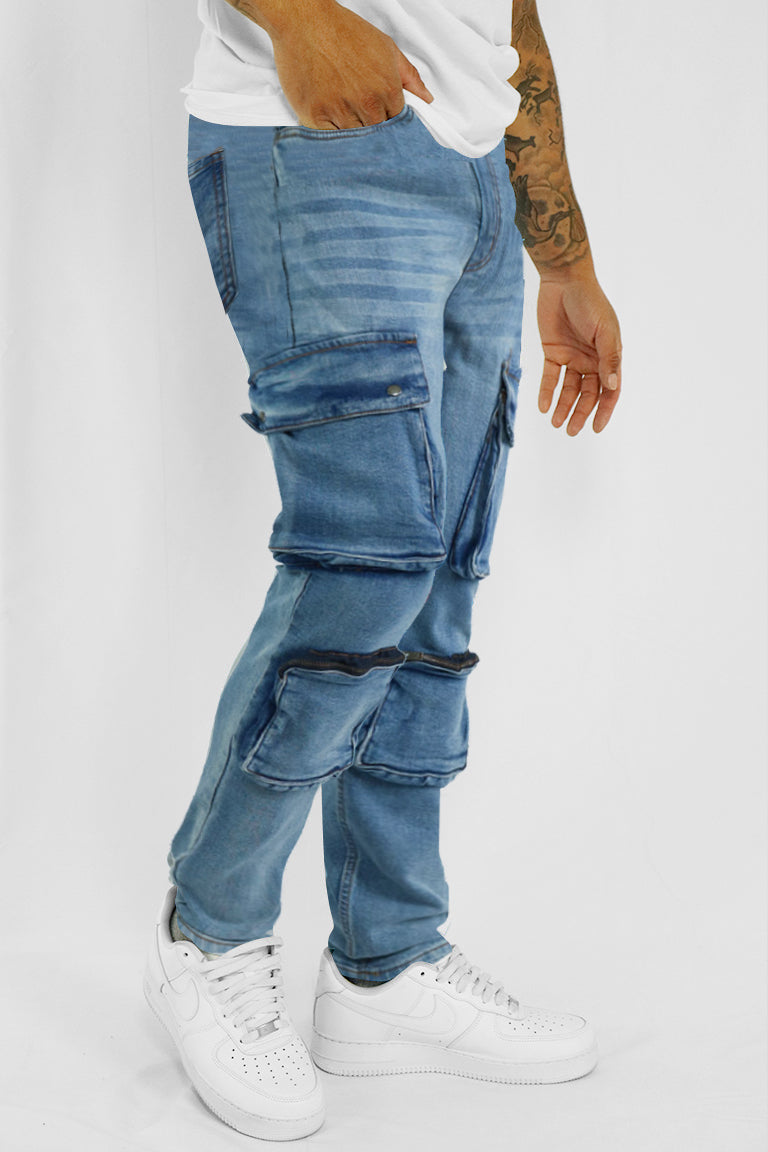 Function Flex Denim (Medium Blue)