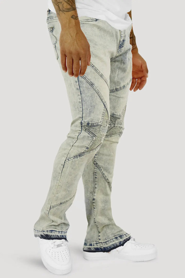 Rawstate Stacked Denim (Light Blue Wash) (M8294D) - Zamage
