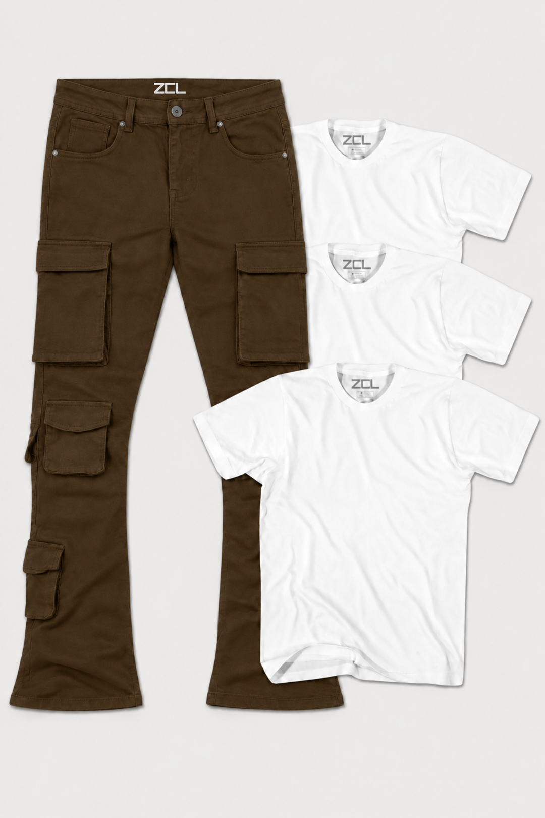3 Clean Tees for $5 + Brown Cargo Vortex