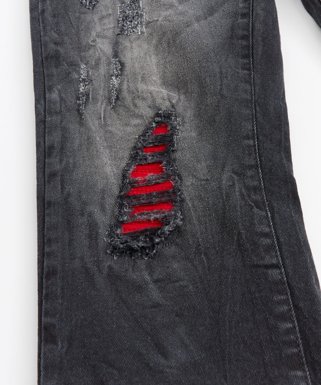 Red Drop Denim (Black Wash) (RCF6DM-588)