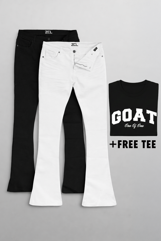 Vortex Stacked Denim FREE Tee Bundle