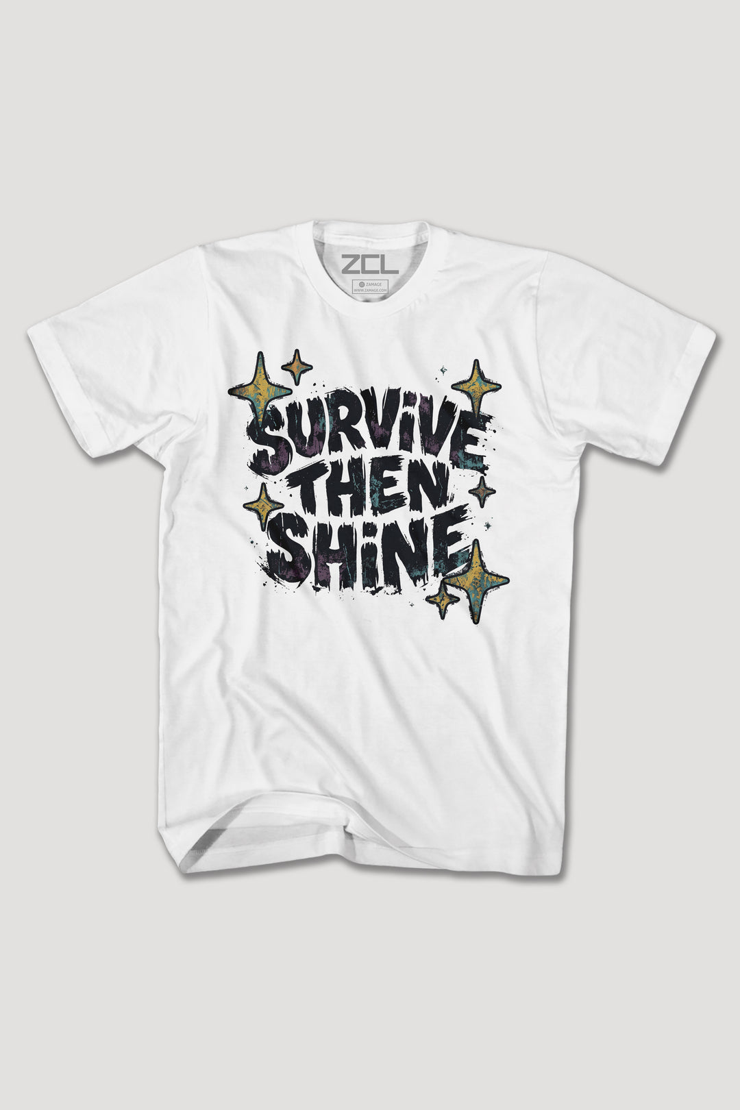 SRUVIVE THEN SHINE TEE