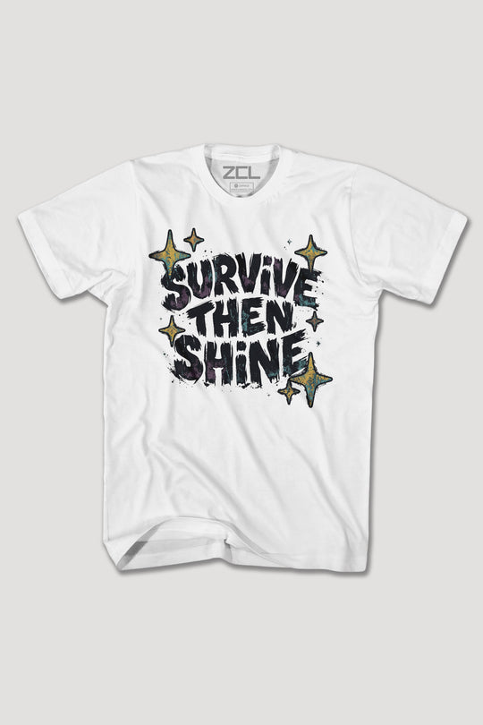 SRUVIVE THEN SHINE TEE