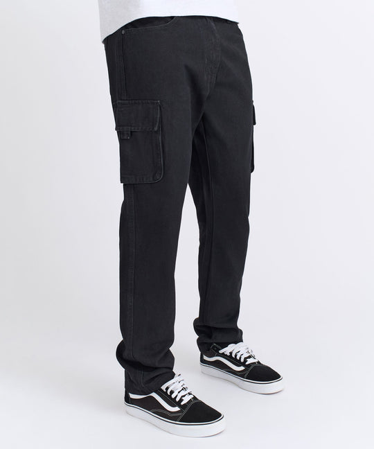 Work Cargo Denim (Jet Black) (RSP-430)
