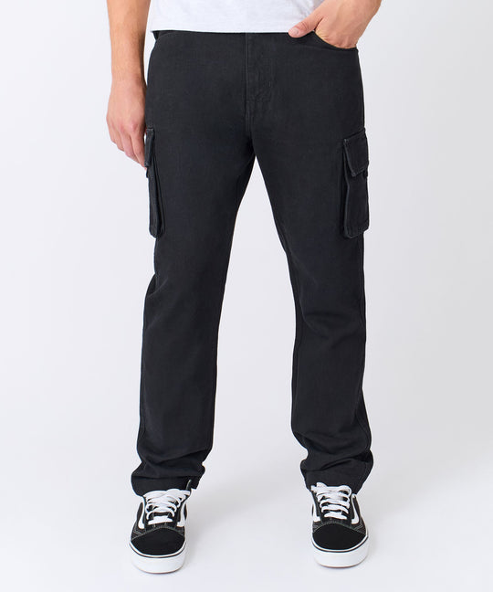 Work Cargo Denim (Jet Black) (RSP-430)