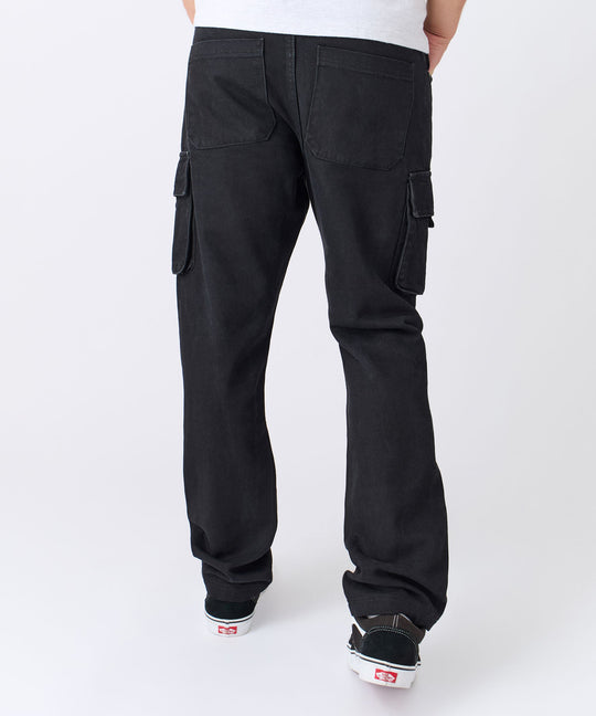 Work Cargo Denim (Jet Black) (RSP-430)