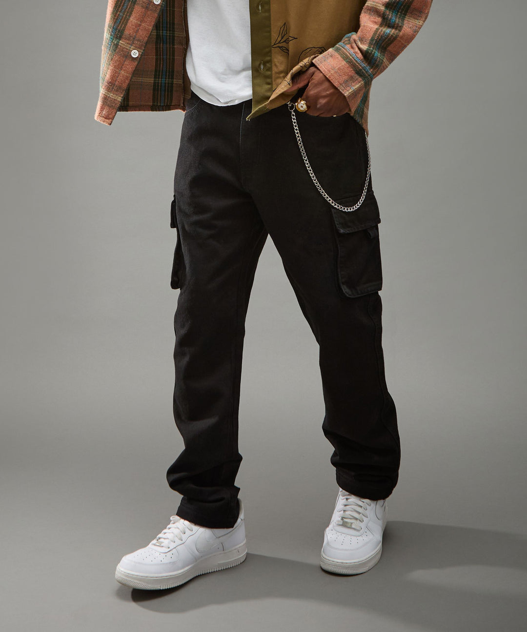 Work Cargo Denim (Jet Black) (RSP-430)