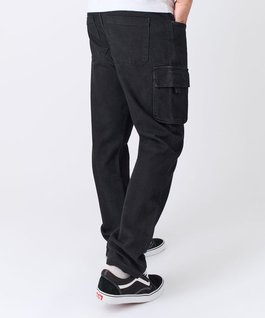 Work Cargo Denim (Jet Black) (RSP-430)