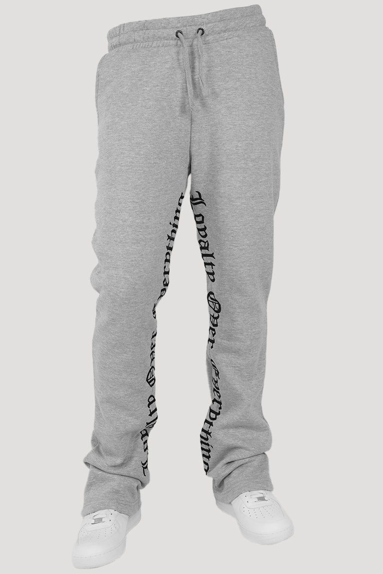 ZCL Loyalty Fleece Stacked Pant (Grey)