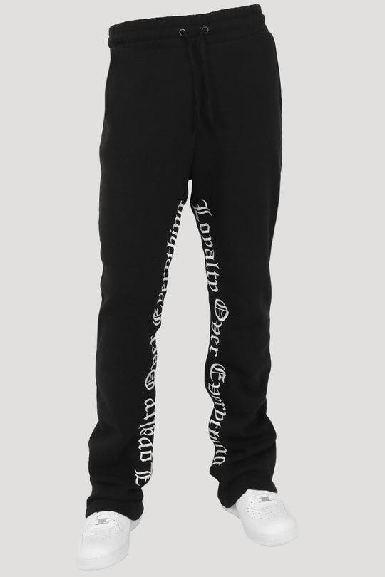 ZCL Loyalty Fleece Stacked Pant (Black)