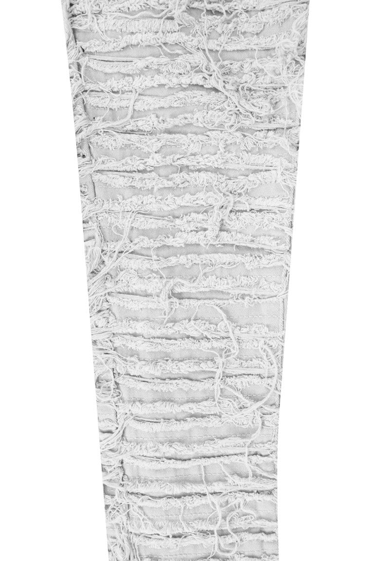 Alley Thread Stacked Denim (Grey Wash) - Zamage