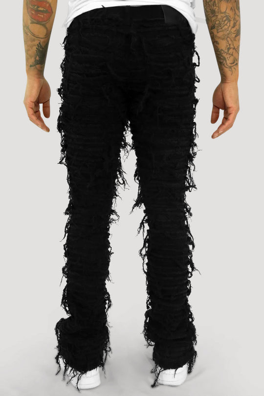 Alley Thread Stacked Denim (Black Wash)