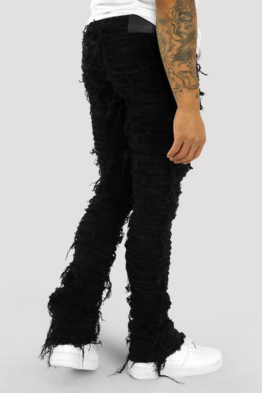 Alley Thread Stacked Denim (Black Wash)