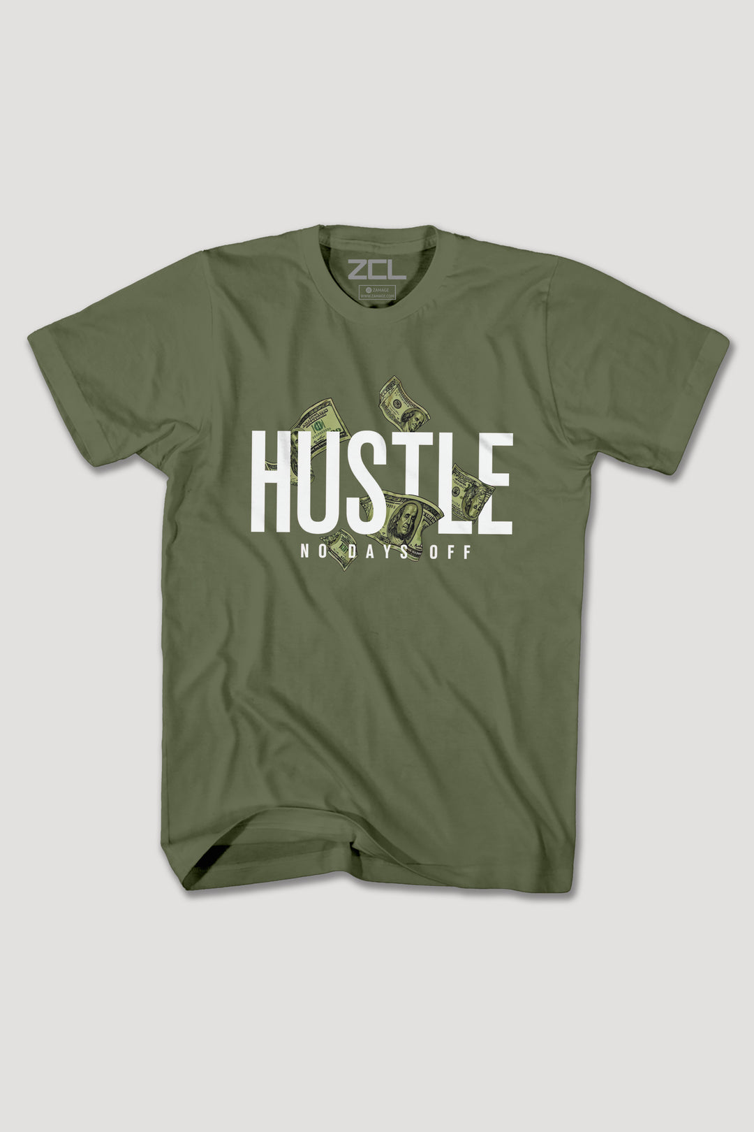 HUSTLE NO DAYS OFF TEE